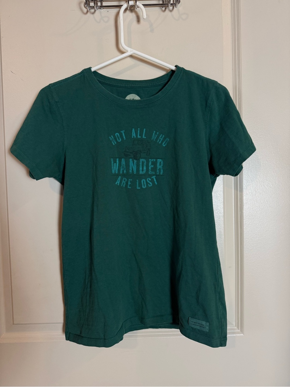 Life Is Good Graphic Tee - "WANDER" Slogan